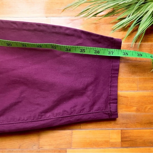 KUT from the Kloth Donna Ankle Skinny Jeans - Size 16W - Burgundy - Picture 8 of 13